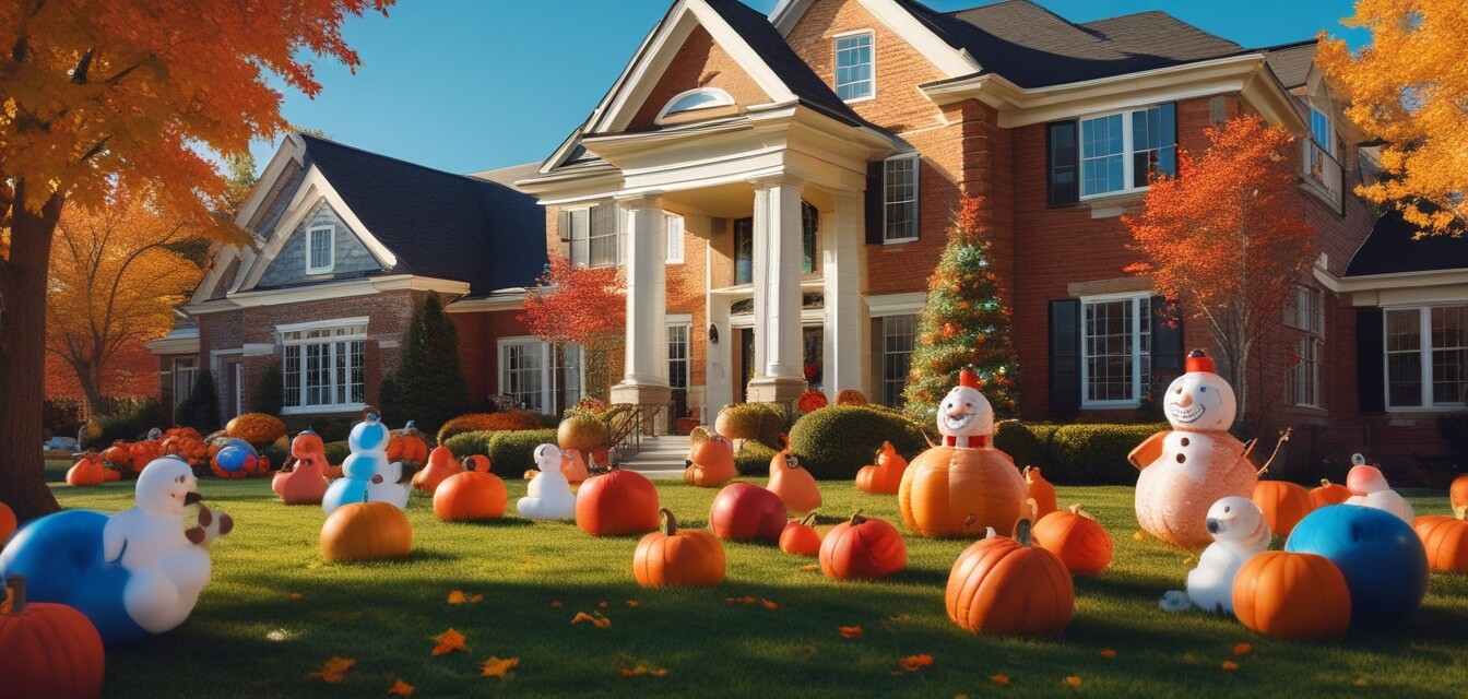 DIY Yard Decorations Using Inflatables