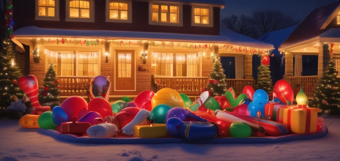 Holiday Inflatable Accessories: What You Need to Know