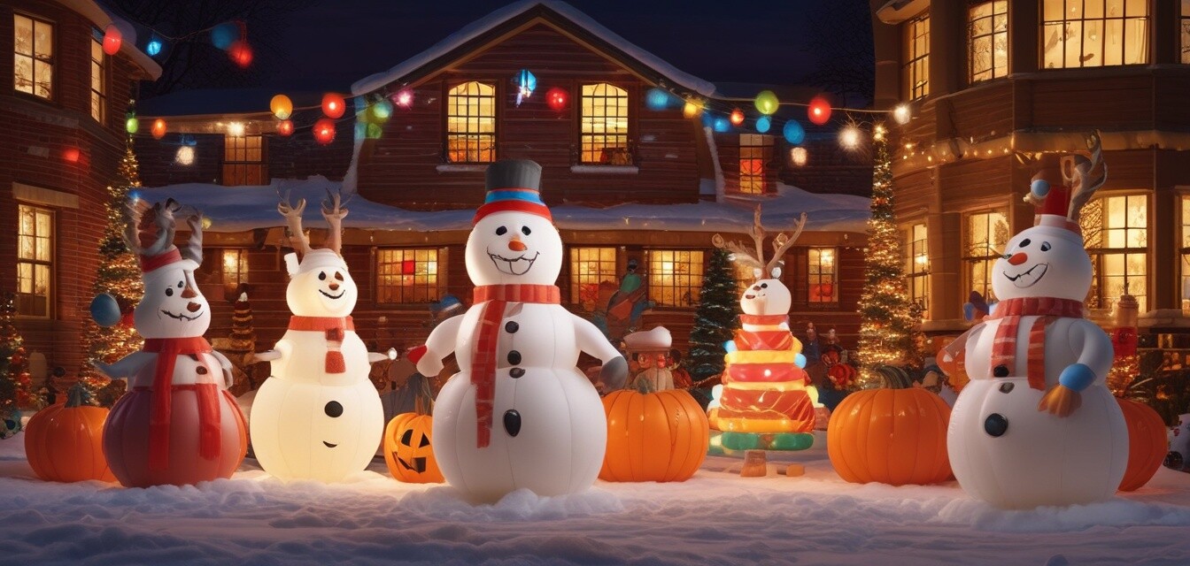 The Evolution of Holiday Inflatables Over the Years