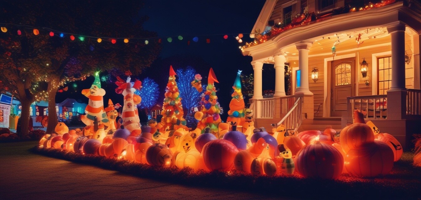 Mixing and Matching Inflatables for Holiday Themes