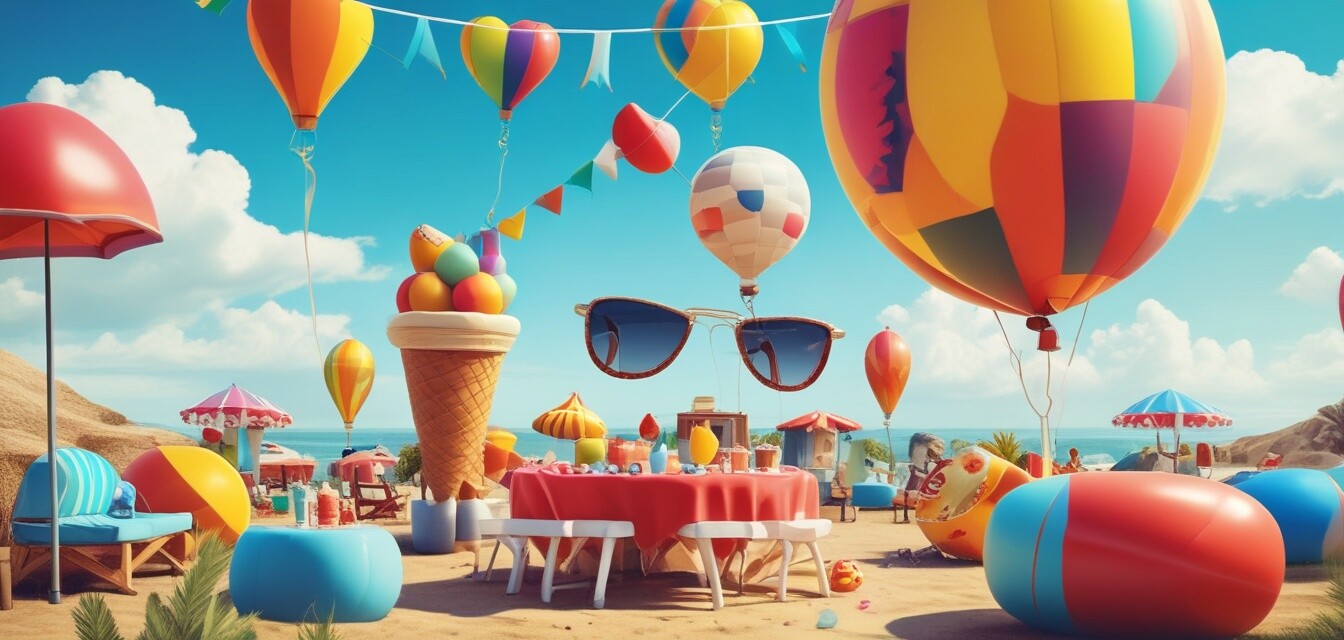Summer Inflatables Decorations Image