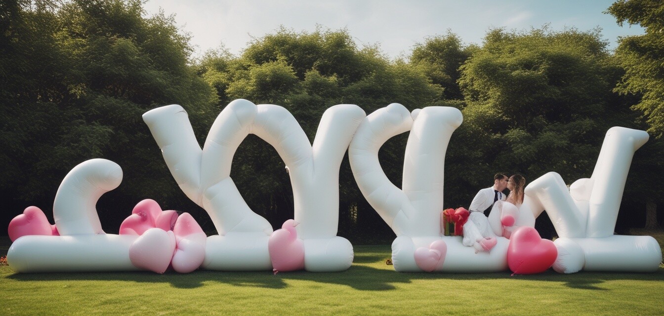 Wedding inflatables ideas